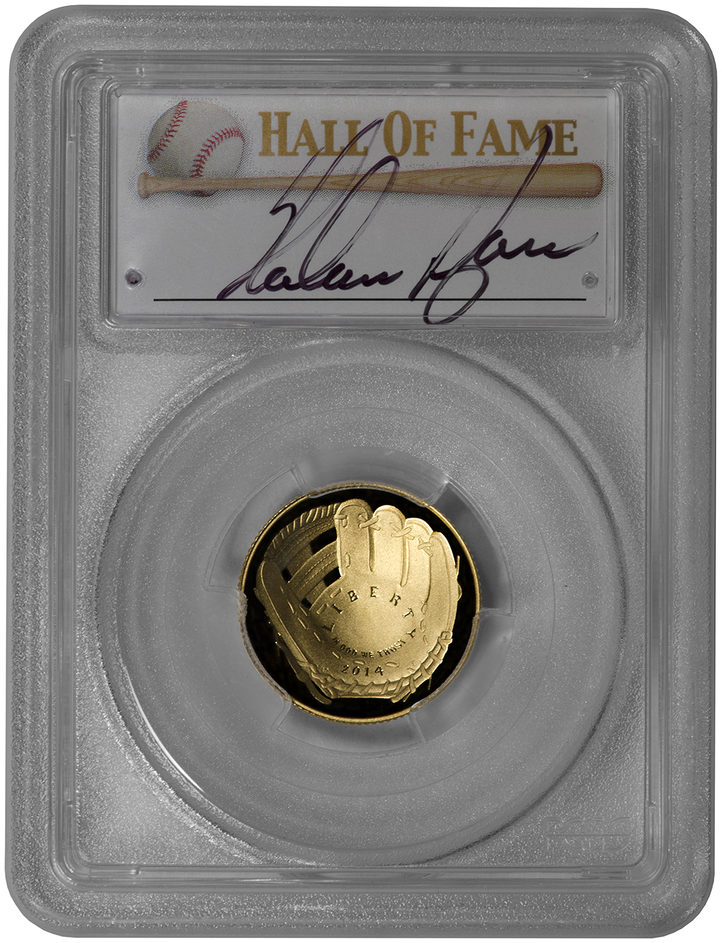 2014-P $1 Baseball Hall of Fame, Early Releases, Nolan Ryan PR70, Lot  #21855